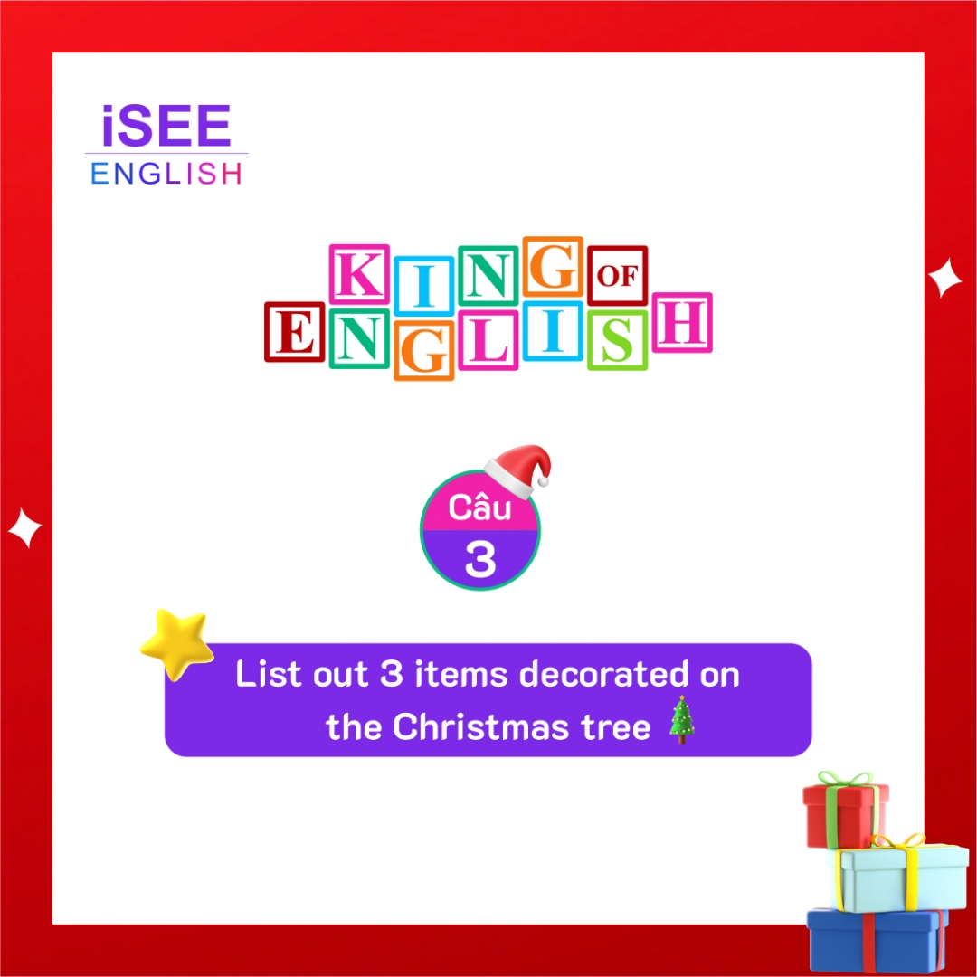 iSEE CHALLENGE  - KING OF ENGLISH
