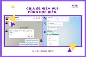 CHIA SẺ NIỀM VUI CÙNG HỌC VIÊN