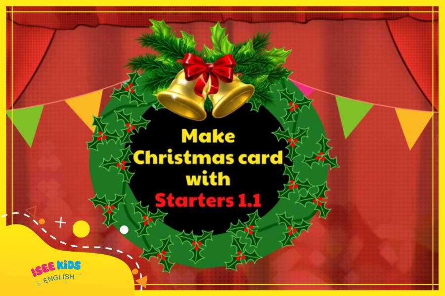 CHRISTMAS FAIR - MAKE CHRISTMAS CARD - STARTERS 1.1