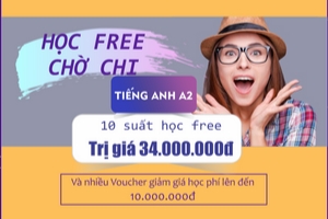 CHƯƠNG TRÌNH HỌC FREE - CHỜ CHI