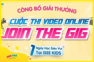 CÔNG BỐ GIẢI THƯỞNG JOIN THE GIG