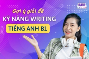 GỢI Ý GIẢI ĐỀ WRITING TIẾNG ANH B1