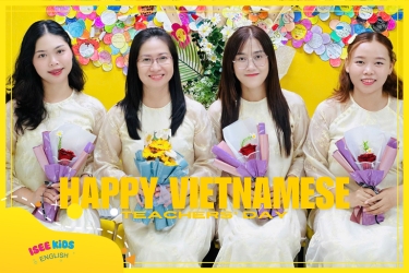 HAPPY VIETNAMESE TEACHERS' DAY - ISEE KIDS