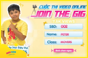 JOIN THE GIG - MỘT NGÀY HỌC SIÊU VUI TẠI ISEE KIDS (Peter - Truy Bảo)
