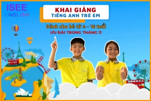 KHAI GIẢNG LỚP TIẾNG ANH TRẺ EM