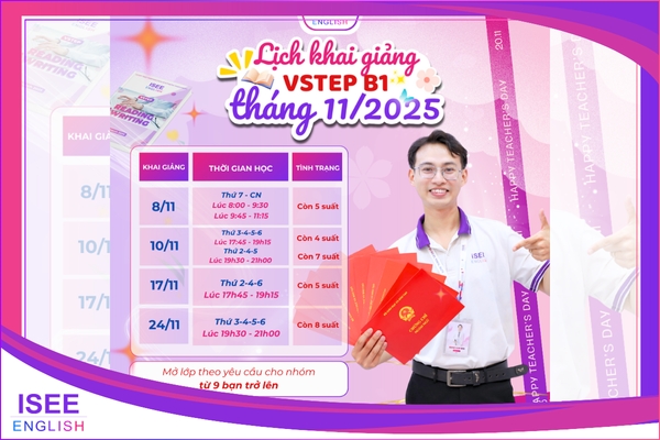 KHAI GIẢNG THÁNG 11/2025