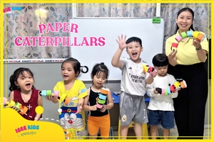 PAPER CATERPILLARS - EXPERIENTIAL LESSONS