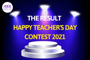 THE RESULT: HAPPY TEACHER'S DAY CONTEST 2021