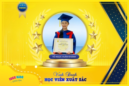 VINH DANH HỌC VIÊN CẤP CHỨNG NHẬN STARTERS