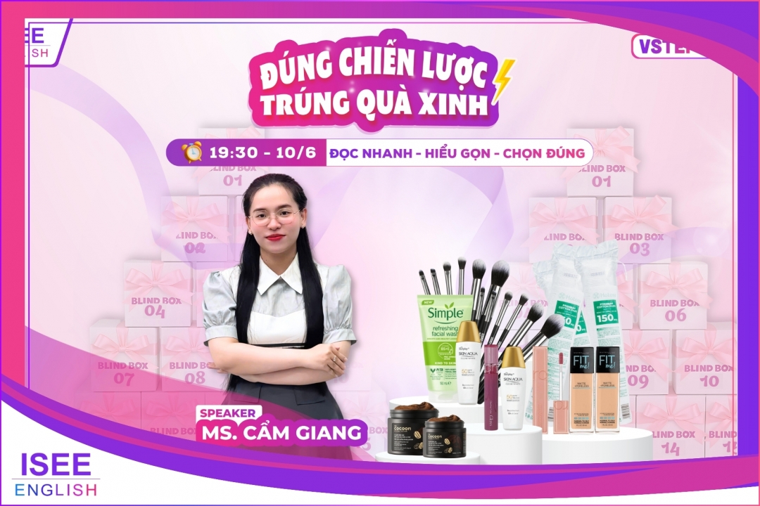 VSTEP LIVE DAY 2 - ĐÚNG CHIẾN LƯỢC, TRÚNG QUÀ XINH 